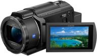 📹 sony fdr-ax43 видеокамера handycam с разрешением 4k ultra hd логотип
