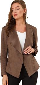 img 4 attached to Allegra Womens Jacket Outwear Cardigan