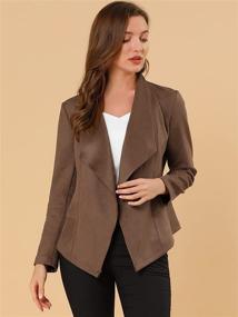 img 3 attached to Allegra Womens Jacket Outwear Cardigan