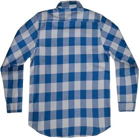 img 3 attached to Mossy Oak Buffalo Plaid Flannel Men's Clothing in Shirts