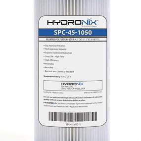 img 1 attached to Hydronix SPC 45 1050 Polyester Pleated Filter