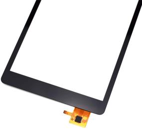 img 2 attached to 📱 Samsung Galaxy Tab A 8.0 2019 Black Touch Digitizer Glass Screen Replacement (NO LCD)