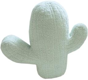 img 4 attached to 🌵 Cozy Cactus Shape Pillow: Transform Your Space with Comfortable Three-Dimensional Sofa Cushion, Perfect for Office Naps and Bed Cushioning.