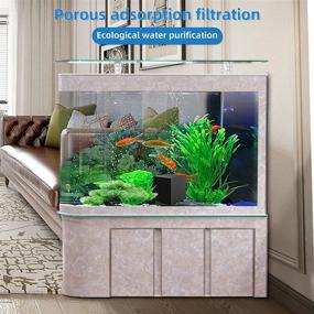 img 2 attached to Water Purifier Cube: Eco-Aquarium Filter for Clean & Clear Water - Ideal for Fish Tanks, Aquariums, Ponds, and Water Purification