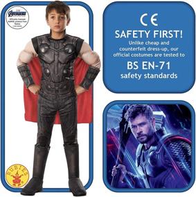 img 3 attached to 🌟 Powerful Marvel Avengers Endgame Costume for Exciting Dress Up & Pretend Play