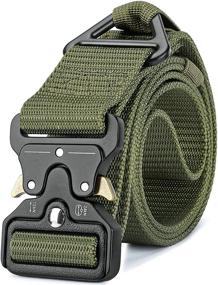 img 4 attached to DEYACE EMT Belt: Durable 1.5 Inches EMT Belts with Quick Release for Men and Women - Perfect Tactical Mens Belt