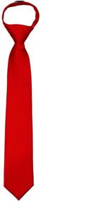 img 2 attached to B ZIP ADF 24 Zipper Necktie: 👔 The Perfect Formal Tuxedo Accessory for Boys' Neckties