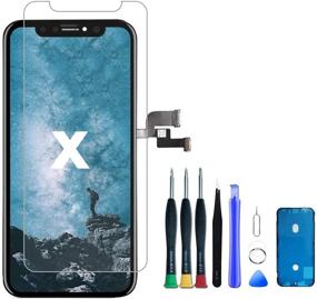 img 4 attached to 📱 Замена экрана iPhone X 5,8 дюймов - сборка с жидкокристаллическим дисплеем и сенсорным экраном с технологией 3D Touch и полным набором инструментов для ремонта.