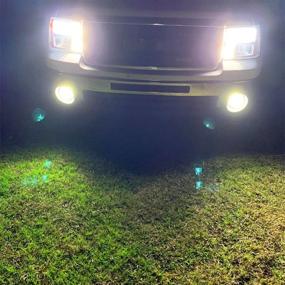 img 2 attached to High-performing Alla Lighting 10000lm 9008 H13 LED Headlights Bulbs optimized for off-roading, boasting 6000K Xenon White, exceptional brightness, and TS-CR DRL/Forward Lighting capabilities.