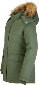 img 2 attached to WenVen Womens Winter Windbreaker Quilted