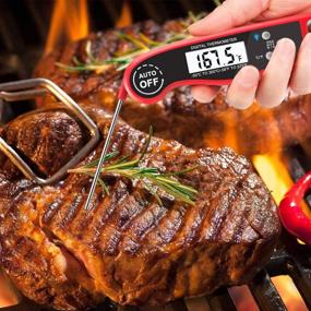 img 3 attached to 🌡️ Digital Instant Read Kitchen Cooking Food Candy Thermometer - Perfect for Oil, Deep Fry, BBQ, Grill, Smoker & More!