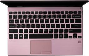 img 2 attached to 💻 VAIO SX12 Intel Core i5-10210U 8GB RAM 256GB SSD Windows 10 Pro 12.5" Full HD Pink Laptop"