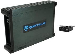 img 4 attached to Rockville DBM12 2000W 2 Ohm Marine/Boat Mono Amplifier Amp with Covers and Bass Remote Control