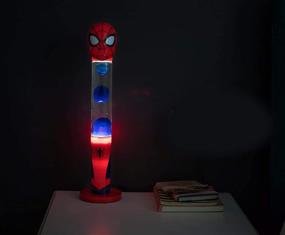 img 3 attached to Robe Factory LLC Spider Man 20-Inch 3D Top Motion Lamp - Marvel Superhero LED Mood Light