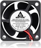 🔥 gdstime 40mm brushless cooling fan - high performance 24v dc fan, 40mm x 40mm x 20mm, 6000rpm logo