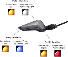 img 4 attached to Universal Brightness Motorcycle Position Kawasaki