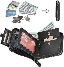 img 1 attached to Hiroharu Leather Bifold Wallets: Sleek Men's Accessories for Wallets, Card Cases & Money Organizers