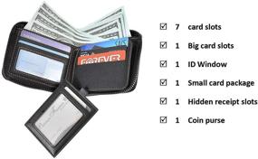 img 3 attached to Hiroharu Leather Bifold Wallets: Sleek Men's Accessories for Wallets, Card Cases & Money Organizers