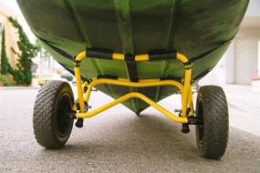 img 2 attached to Suspenz HD Airless Cart Yellow