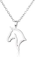 🐴 luvalti horse pendant necklace - perfect gift for animal lovers - meaningful jewelry for family and friends logo