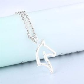 img 2 attached to 🐴 Luvalti Horse Pendant Necklace - Perfect Gift for Animal Lovers - Meaningful Jewelry for Family and Friends