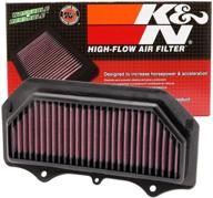 🏎️ enhance performance with k&n engine air filter: premium powersport air filter for 2011-2019 suzuki (gsxr600, gsxr750, gsxr600 30 years, gsxr600 gp, gsxr750 50th ann. edition) su-7511 logo