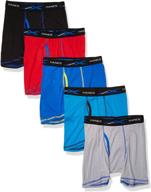 🩲 comfortable and versatile: hanes ultimate lightweight briefs for boys' clothing and underwear логотип