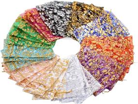 img 1 attached to 🎁 EDENKISS Brand Premium Organza Pouch Bags for Jewelry & Accessories – Versatile 4X6'' Size, Multicolor Options