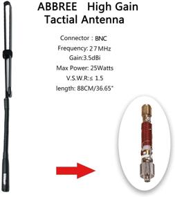 img 2 attached to ABBREE Gooseneck Foldable Tactical Yaesu Icom