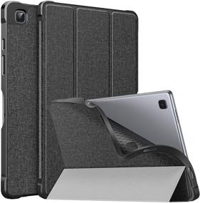 img 4 attached to 📱 MoKo Case for Samsung Galaxy Tab A7 10.4 Inch 2020 - Slim PU Tablet Cover, Shockproof TPU Back, Trifold Stand, Auto Wake/Sleep - Black