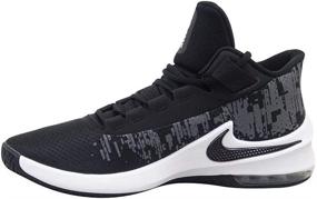 img 4 attached to NIKE Infuriate Basketball University Anthracite Men's Shoes and Athletic