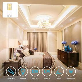 img 2 attached to 💡 Улучшенное галогеновое освещение: регулируемое, эквивалентное 110V 130V