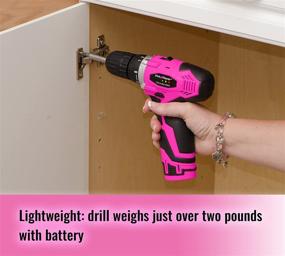 img 2 attached to 🔧 Pink Power PP121LI Cordless Electric Drill