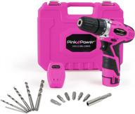 🔧 pink power pp121li cordless electric drill логотип