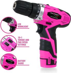 img 3 attached to 🔧 Pink Power PP121LI Cordless Electric Drill