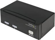 🖥️ startech.com 2-port professional kvm switch - 1u rackmount kvm switch - 2-port - high resolution: 1920 x 1440 (sv231) logo