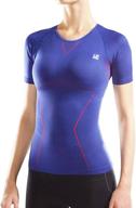 👚 lp support women's compression short sleeve top - breathable shapewear base layer - optimal compression technology logo