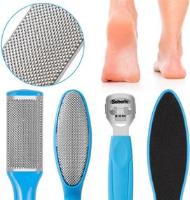 img 2 attached to 🦶 EAONE 20 in 1 Professional Pedicure Kit - Foot Files, Callus Remover, Scrubber - Dead Skin Remover Set for Women & Men Foot Care at Home and Salon