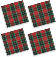 christmas fabric napkins by cackleberry home logo