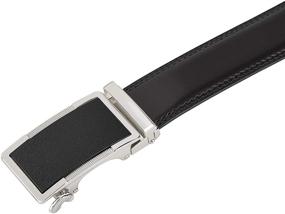 img 1 attached to 👔 HYRISON Authentic Leather Automatic Black Men's Belts and Accessories