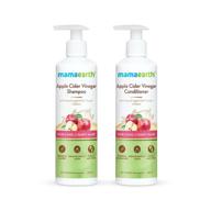 🍎 mamaearth apple cider vinegar shampoo & conditioner combo - 250ml each logo