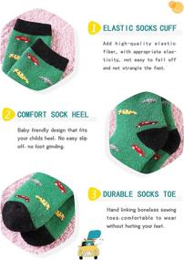 img 1 attached to 🧦 Cute Animal Winter Socks for Kids: Warm, Soft, and Super Cozy!