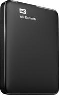 western digital elements 2tb usb 3.0 portable external hard drive - reliable and fast data storage solution logo