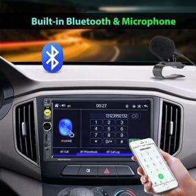img 2 attached to Carplay Touchscreen Bluetooth Microphone Steering
