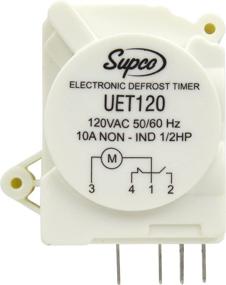 img 1 attached to Supco Universal UET120 120V Electronic Refrigerator Defrost Timer Control