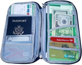 img 3 attached to Держатель для проездных документов Wrapables Passport