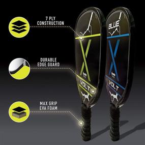 img 2 attached to 🎾 Franklin Sports Pickleball Set: 2 Wood Paddles and X-40 Balls - USAPA Approved for Ultimate Performance!