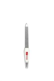 img 1 attached to ✂️ Solingen Pro Nail File & Cuticle Trimmer - Инструмент для маникюра/педикюра, 2-в-1 для ухода за ногтями рук и ногтями на ногах, двусторонние сапфировые пилочки и острый инструмент для удаления мертвой кожи.