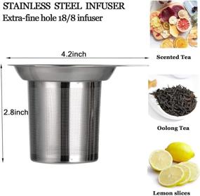 img 2 attached to Muzity Stainless Steel Tea Spoon Infuser