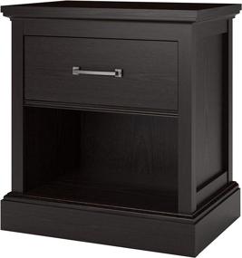 img 2 attached to 🌙 Stylish and Functional Ameriwood Home Cresthaven Nightstand in Espresso – Ideal for Any Bedroom Décor